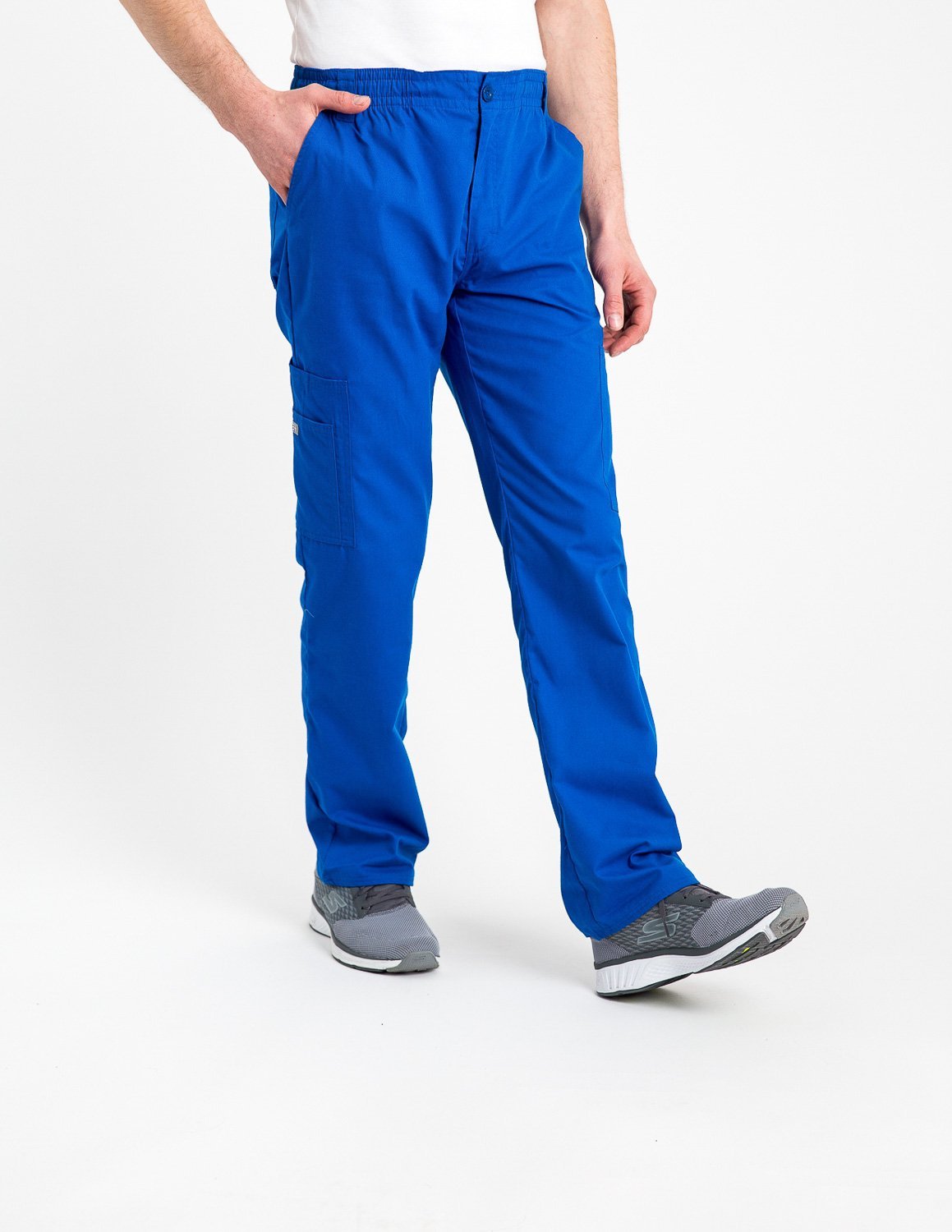 Pantalon Hombre Basics Azul Rey
